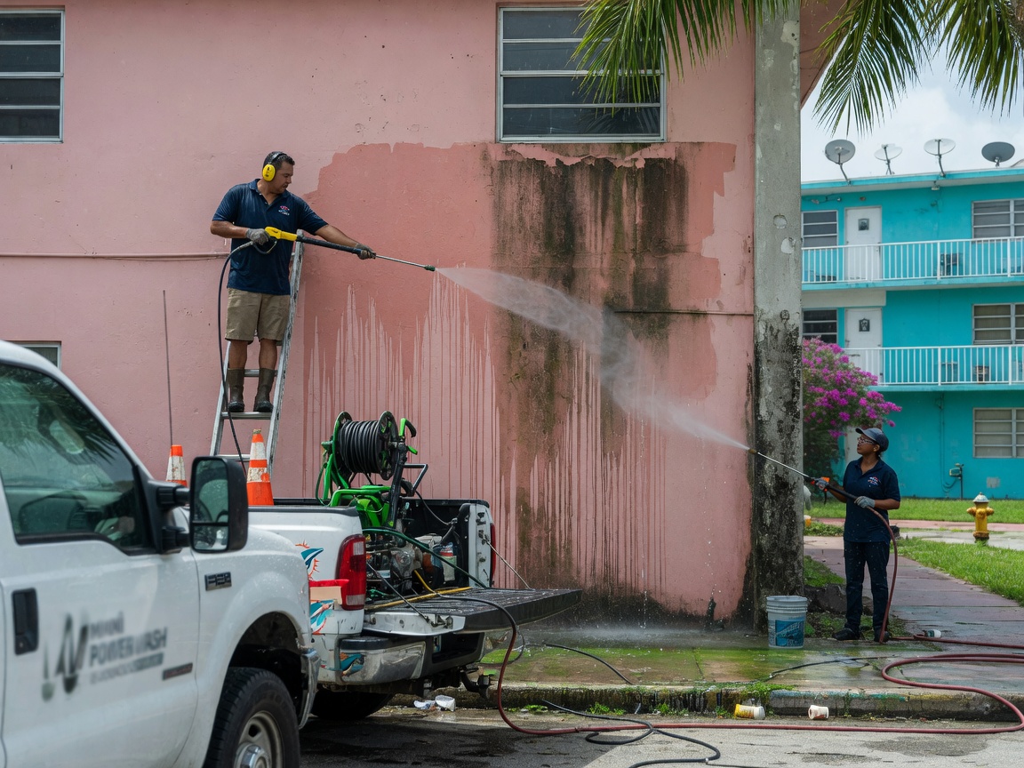 Pressure Washing in Tampa, Florida